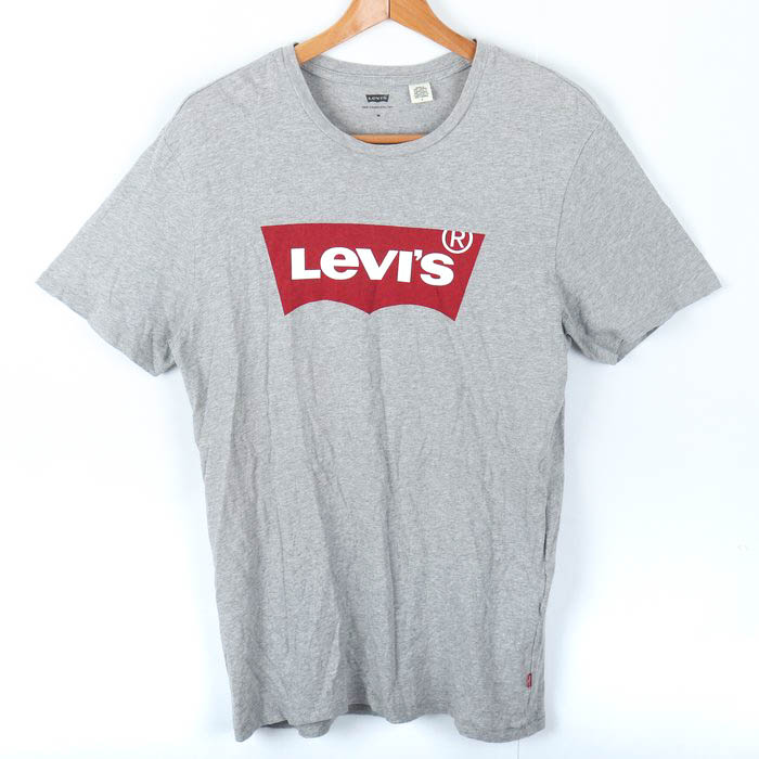 リーバイス 半袖Tシャツ トップス カットソー メンズ Mサイズ グレー 