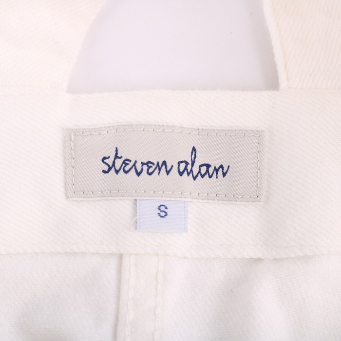 スティーブンアラン サロペット スカート レディース Sサイズ ホワイト  