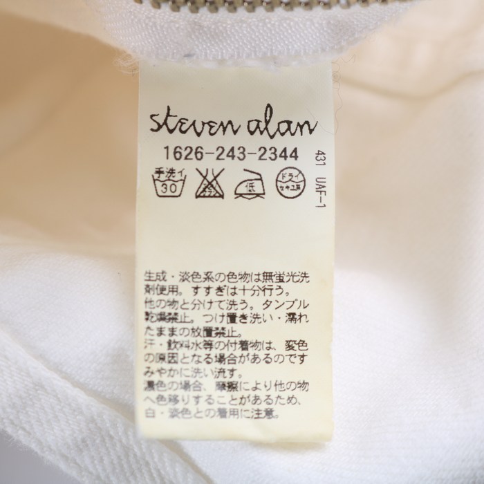 スティーブンアラン サロペット スカート レディース Sサイズ ホワイト  