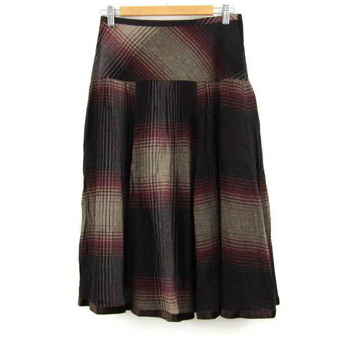イオコムイオ スカート ボトムス チェック柄 レディース 38サイズ  