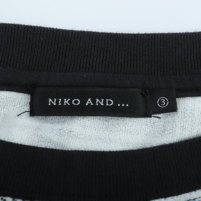 ニコアンド 半袖Tシャツ トップス チェック柄 レディース 3サイズ 