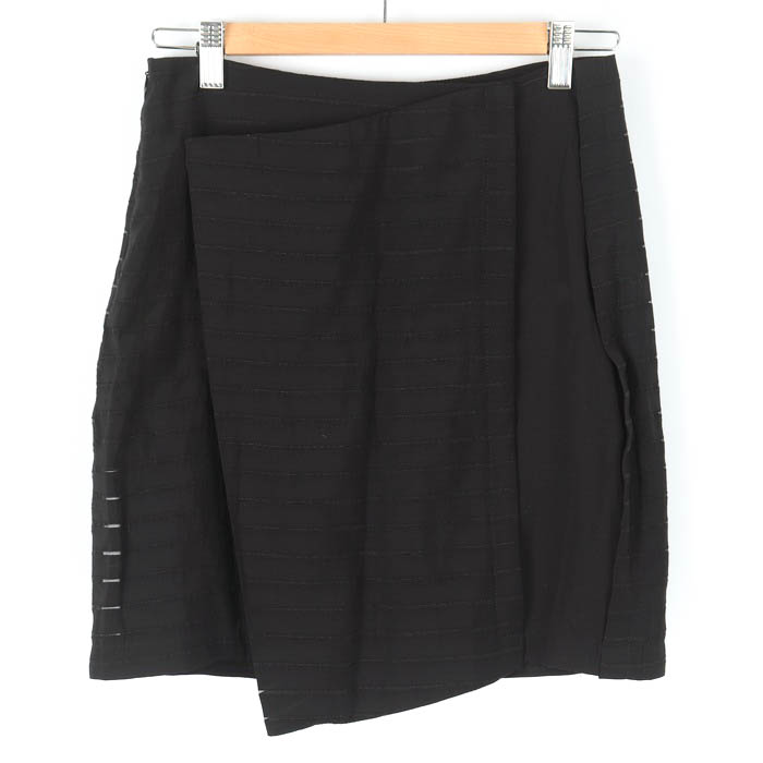 BARNEYS NEW YORK 紺 プリーツスカート 36（【楽天市場