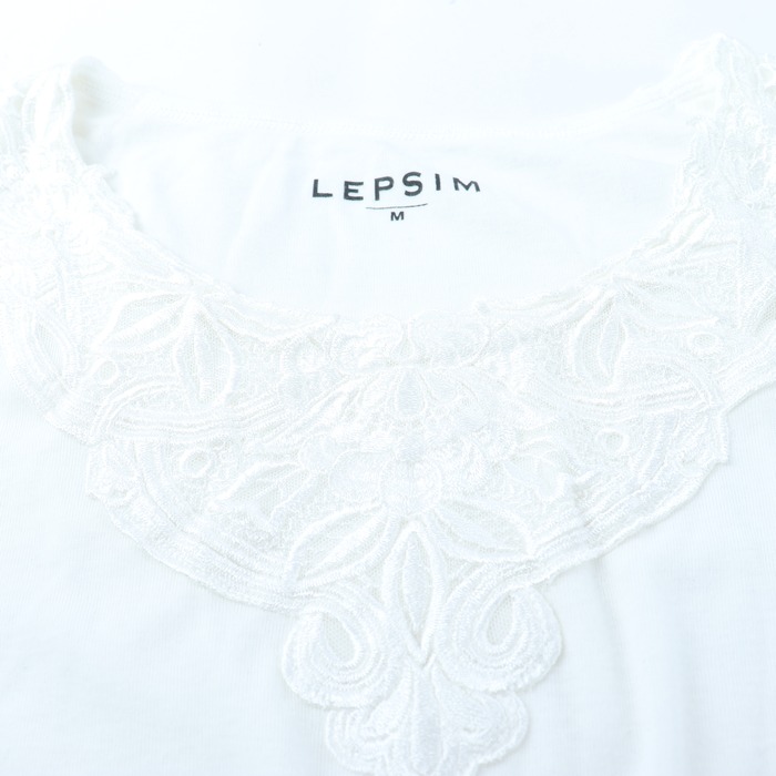 ♬ LEPSIM 立ち止まる レースタンクトップ