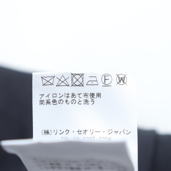 セオリーリュクス パンツ ボトムス レディース 38サイズ ネイビー  