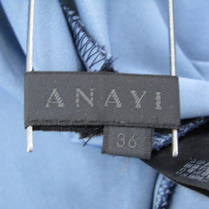 アナイ ワンピース トップス 半袖 レディース 36サイズ ネイビー ANAYI 【中古】｜ANAYI｜店舗買取｜ワンピース/ドレス＞ワンピース｜USEDのアパレル通販サイト  - SMASELL（スマセル）