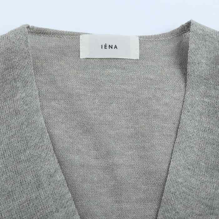IÉNA グレー カーディガン フリーサイズ