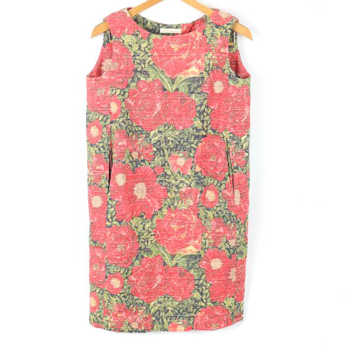 アズノウアズ ワンピース トップス ノースリーブ 花柄 レディース F  