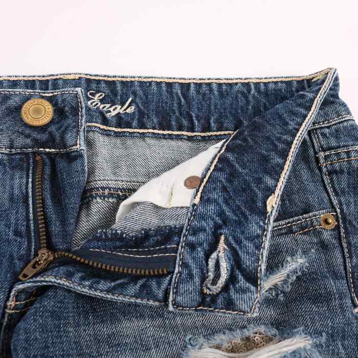 アメリカンイーグル デニムパンツ ボトムス ショートパンツ レディース 2サイズ ブルー American Eagle 【中古】｜American  Eagle｜店舗買取｜パンツ＞その他パンツ｜USEDのアパレル通販サイト - SMASELL（スマセル）