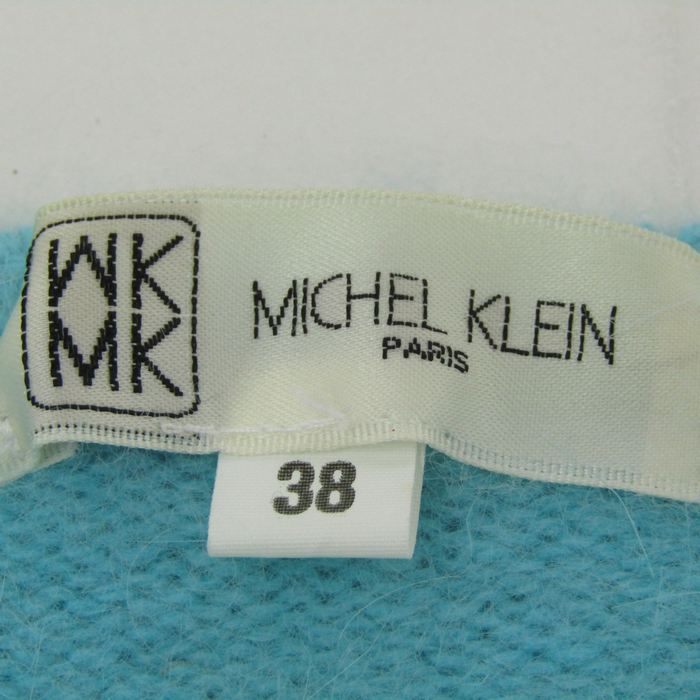 タグ付き新品⭐︎アイボリー　MICHEL KLEIN ドルマンニット⭐︎38サイズ ホールガーメント(R)ドルマンスリーブニット（7分袖）(ニット