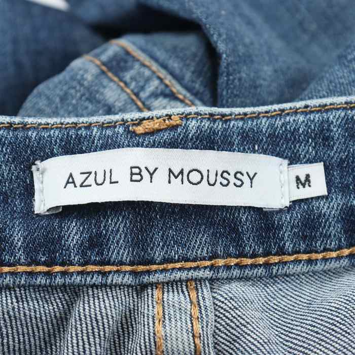 アズールバイマウジー デニムパンツ ボトムス ジーンズ スキニー レディース Mサイズ ブルー AZUL by moussy 【中古】｜AZUL by  moussy｜店舗買取｜パンツ＞その他パンツ｜USEDのアパレル通販サイト - SMASELL（スマセル）