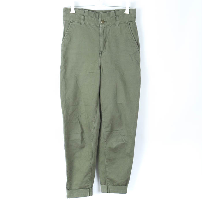 バナナリパブリック パンツ ボトムス BARREL PANT レディース 2サイズ グリーン Banana Republic 【中古】｜Banana  Republic｜店舗買取｜パンツ＞その他パンツ｜USEDのアパレル通販サイト - SMASELL（スマセル）