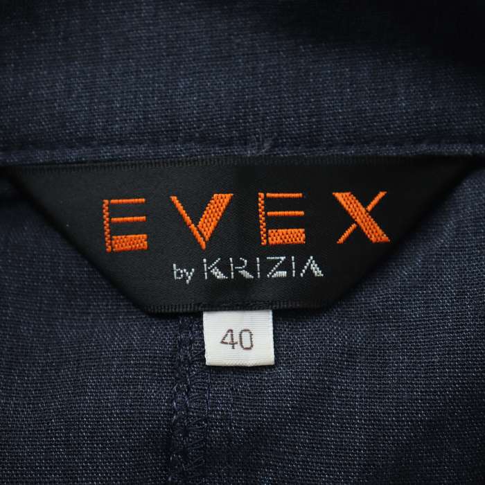 エヴェックス バイ クリツィア ベスト ジャケット アウター 三陽商会 レディース 40サイズ ネイビー EVEX by KRIZIA 【中古】｜ EVEX by KRIZIA｜店舗買取｜アウトドア/スポーツ＞アウトドアグッズ｜USEDのアパレル通販サイト - SMASELL（スマセル）