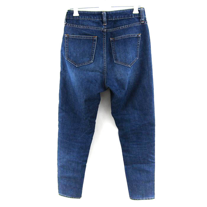 ✨美品✨MOUSSY MVS SKINNY 23inch Moussy】MVS Skinny スキニー／ブルー 23inch - メルカリ