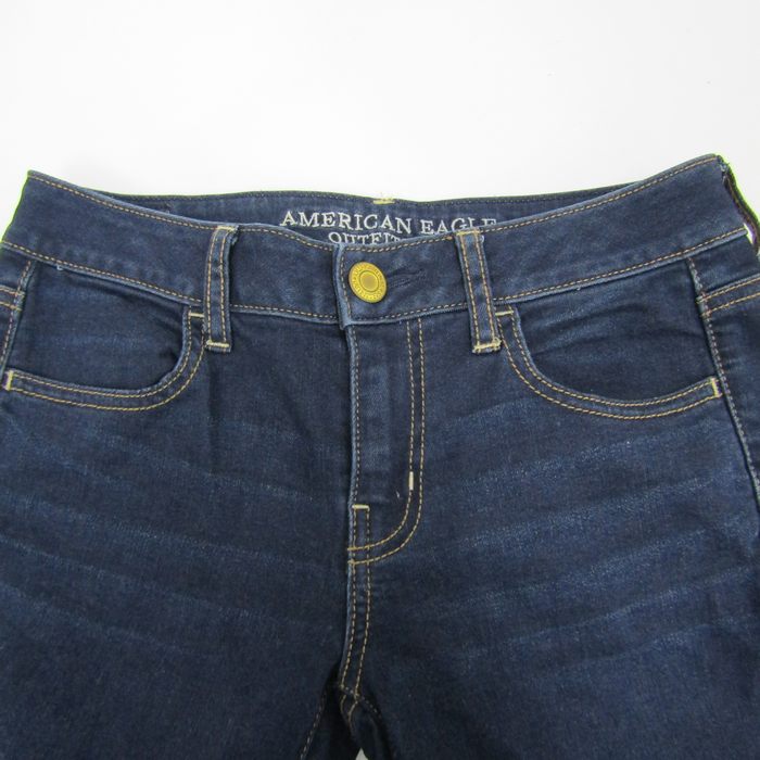 アメリカンイーグル デニムパンツ ボトムス ジーンズ スキニー レディース 86サイズ ネイビー American Eagle 【中古】｜American  Eagle｜店舗買取｜パンツ＞その他パンツ｜USEDのアパレル通販サイト - SMASELL（スマセル）