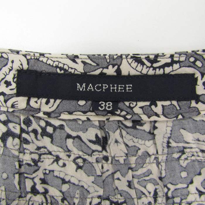 新品タグ付き　トゥモローランド　マカフィー　レディーストップス　長袖 ◇ MACPHEE マカフィー トゥモローランド コットン ニット