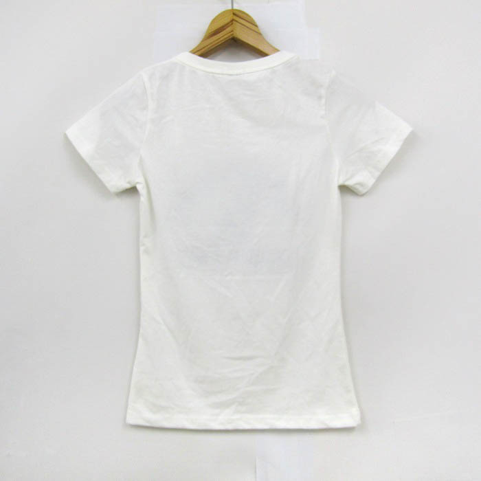 Abercrombie & Fitch【S】半袖 Tシャツ ホワイト アバクロンビー&フィッチ 半袖Tシャツ トップス レディース S