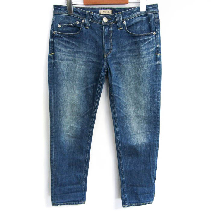 ヤヌーク デニムパンツ ボトムス スキニー ストレッチ ジーンズ 日本製  