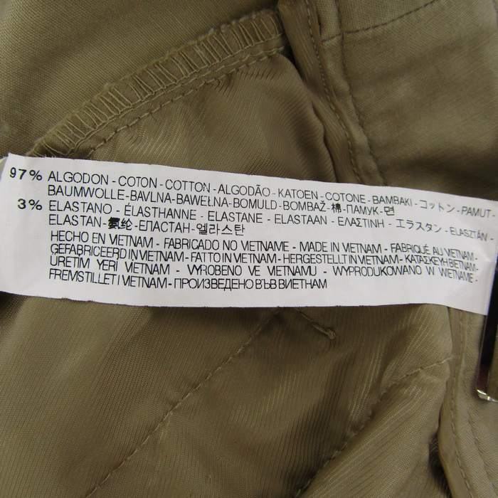 ザラベーシック パンツ ボトムス レディース 34サイズ ベージュ ZARA 