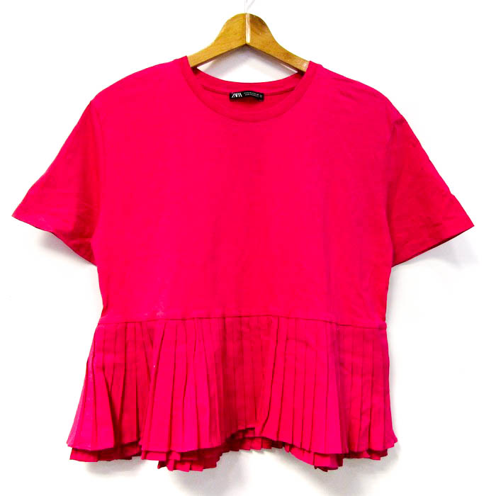 【ZARA】フリルベルト付きコンビワンピース | 4174/212/712 ZARA】フリルベルト付きコンビワンピース | 4174/212/712 (ZARA