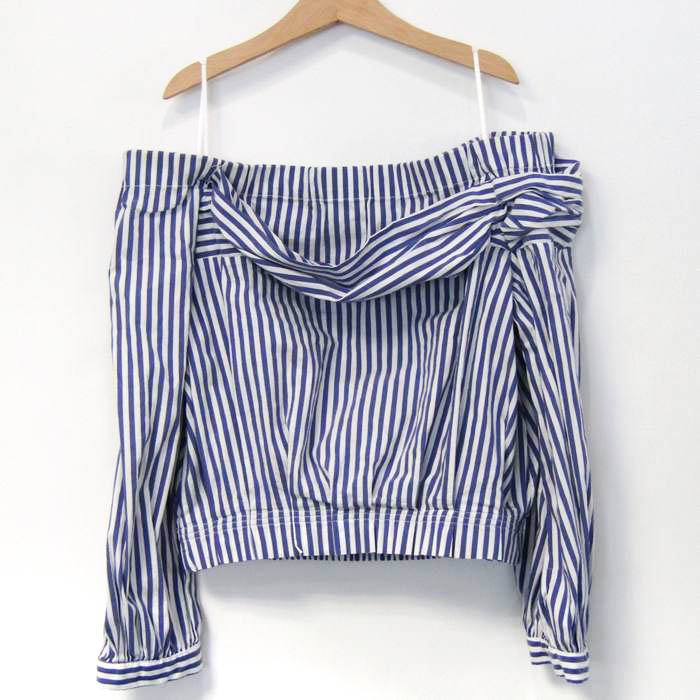 ZARA BASIC ザラベーシック ツイード マルチカラー トップス （値下げ 