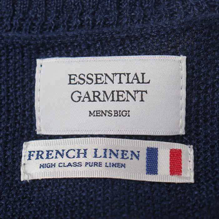 メンズビギ ニット トップス 半袖 ESSENTIAL GARMENT FRENCH