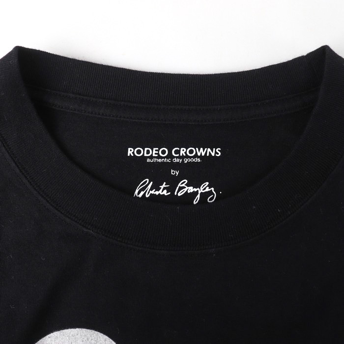 ロデオクラウンズ 長袖Ｔシャツ トップス メンズ FREEサイズ ブラック Rodeo Crowns 【中古】｜Rodeo Crowns ｜店舗買取｜トップス＞Tシャツ/カットソー｜USEDのアパレル通販サイト - SMASELL（スマセル）