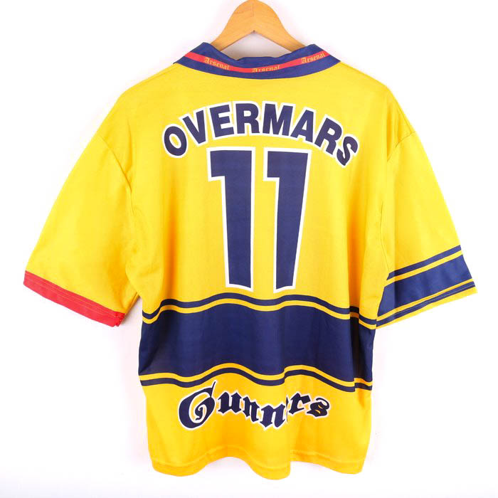 アーセナル 半袖Ｔシャツ トップス アーセナル ユニフォーム サッカー 大きいサイズ メンズ XLサイズ 黄×紺×白 Arsenal  【中古】｜Arsenal｜店舗買取｜トップス＞Tシャツ/カットソー｜USEDのアパレル通販サイト - SMASELL（スマセル）