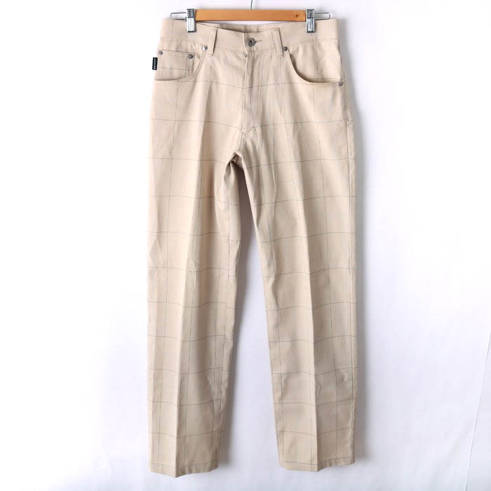 ボイコット パンツ ボトムス チェック柄 ワールド メンズ Mサイズ 