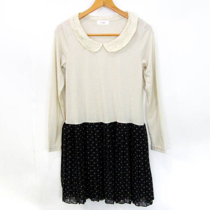 PAOLA FRANl ホワイトフローラル切り替えワンピース　S PAOLA FRANl ホワイトフローラル切り替えワンピース S - メルカリ