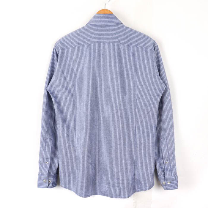 青白ストライプ 長袖シャツ PLAY COMME des GARCONS(プレイ