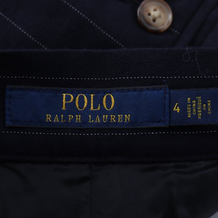 ポロ・ラルフローレン タイトスカート ストライプ柄 スカートスーツ ボトムス レディース 4サイズ ネイビー POLO RALPH LAUREN  【中古】｜POLO RALPH LAUREN｜店舗買取｜スカート＞スカート｜USEDのアパレル通販サイト - SMASELL（スマセル）