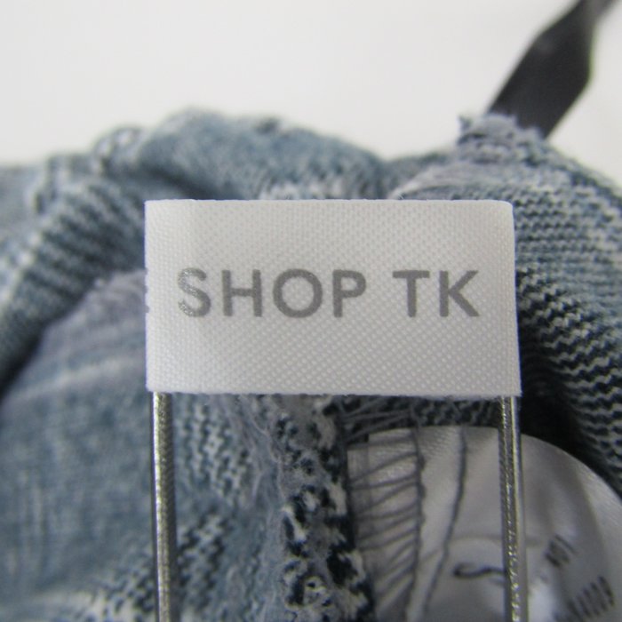 THE SHOP TK 組み合わさ アンクル丈ワイドパンツ 