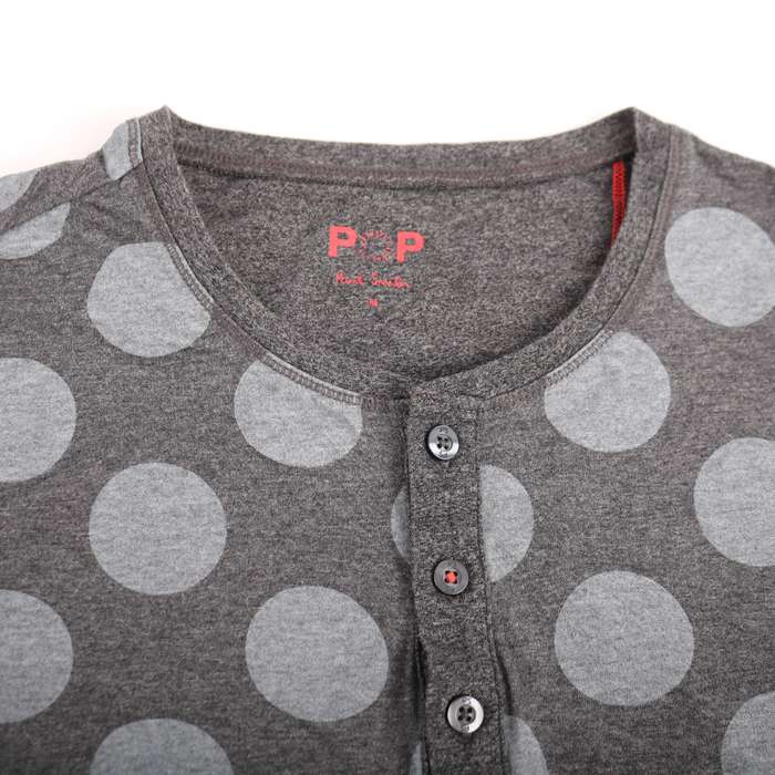ポールスミス 長袖Tシャツ クルーネック ドット柄 トップス メンズ M 