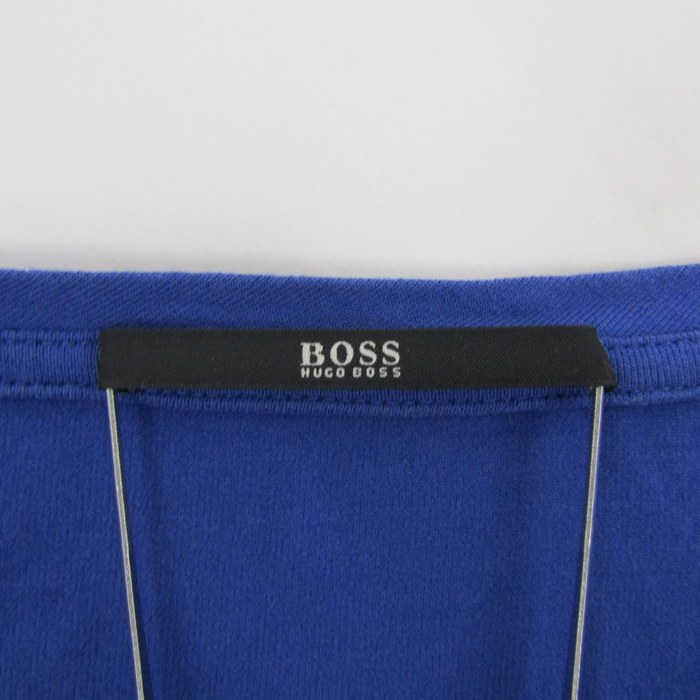 ヒューゴボス 半袖Tシャツ クルーネック ボーダー トップス  