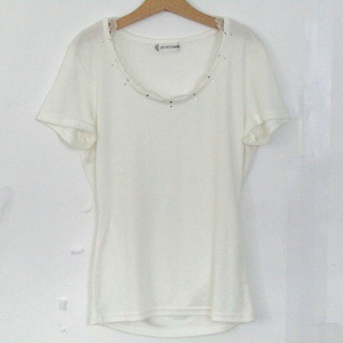 ヴァンドゥオクトーブル 半袖Tシャツ トップス カットソー レディース  