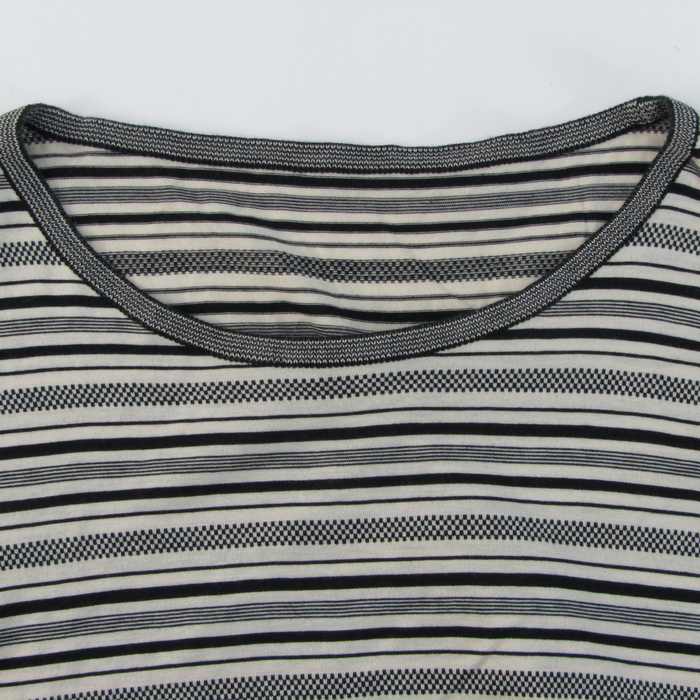 レリアン 半袖Ｔシャツ トップス ボーダー柄 日本製 レディース 11サイズ ベージュ Leilian ボーダー トップス 半袖 きれいめ レディース プルオーバー