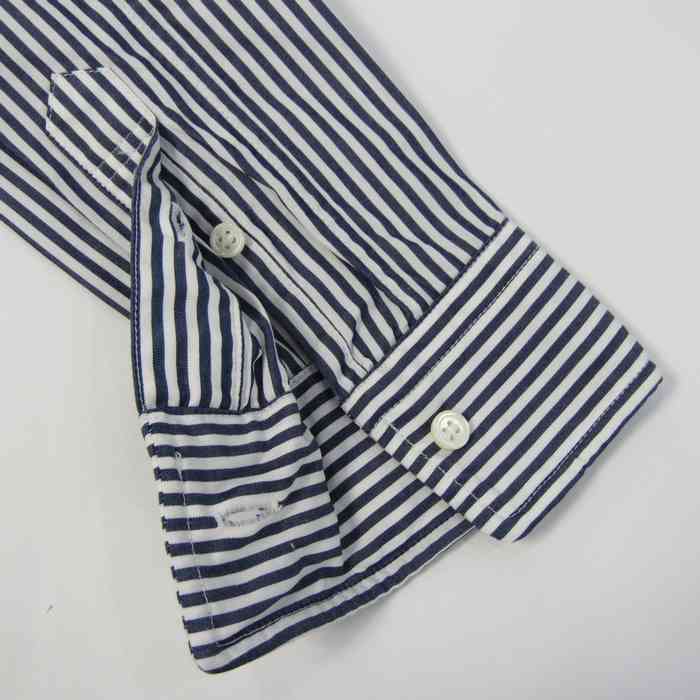 マカフィー 長袖シャツ トップス ストライプ柄 トゥモローランド 日本  