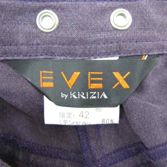 エヴェックス バイ クリツィア パンツ ボトムスリネン混大きいサイズ  