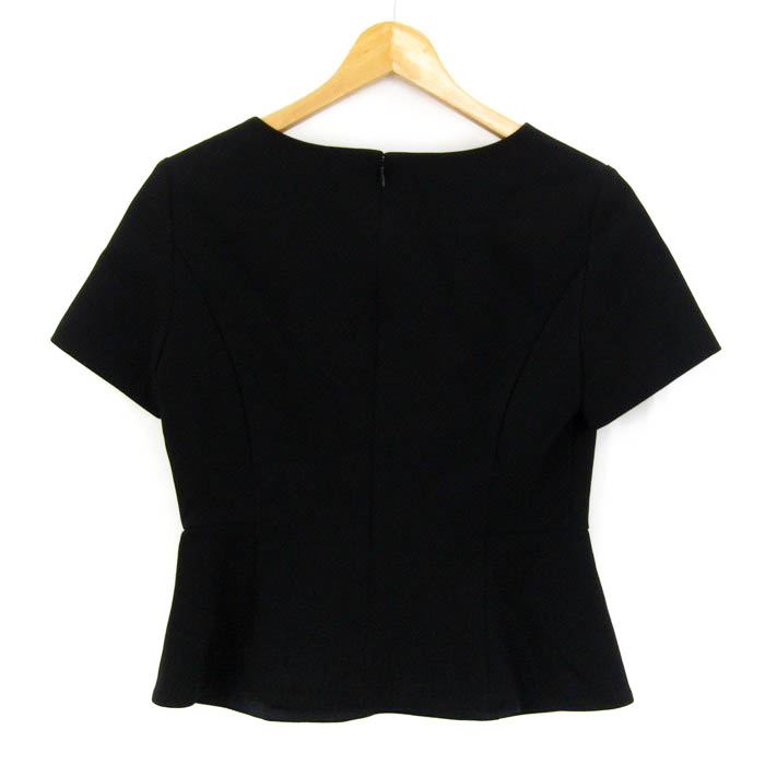 M-premier - 【美品】エムプルミエ-M-premier-ドットデザインブラウス ドットプリントボータイブラウス | m-i-d | M-PREMIER(エム