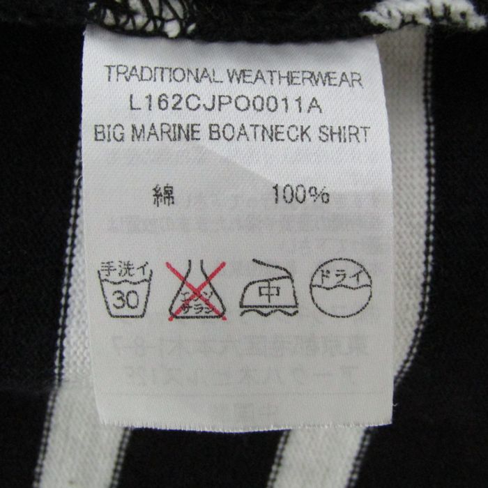 トラディショナルウェザーウェア 長袖Tシャツ ボーダー トップス 