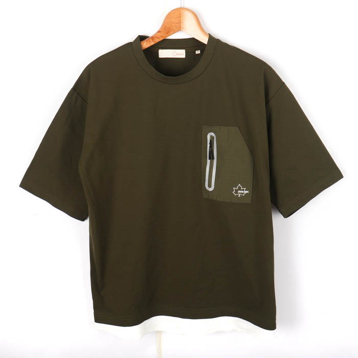 deps デプス Tシャツ カーキ　S/S PISTE XL 商品 – DEPS online