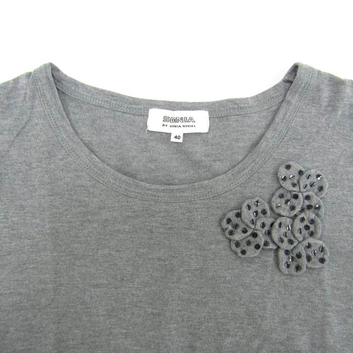 ソニアリキエル 半袖Tシャツ コットン100% トップス メンズ 40 ソニアリキエル 半袖Tシャツ コットン100% トップス メンズ 40
