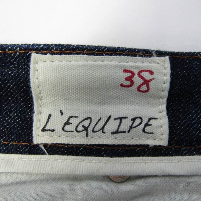 レキップヨシエイナバ デニムハーフパンツ ボトムス レディース 38サイズ L'EQUIPE YOSHIE INABA 【中古】｜L'EQUIPE YOSHIE  INABA｜店舗買取｜パンツ＞その他パンツ｜USEDのアパレル通販サイト - SMASELL（スマセル）