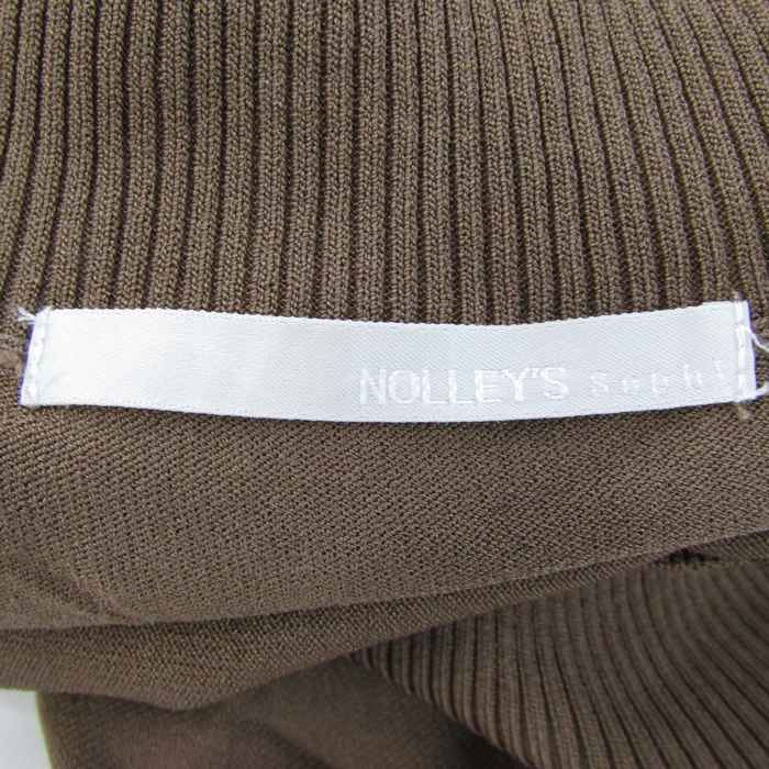 新品】NOLLEY'S sophi セーター L 38 茶 ノーリーズソフィー
