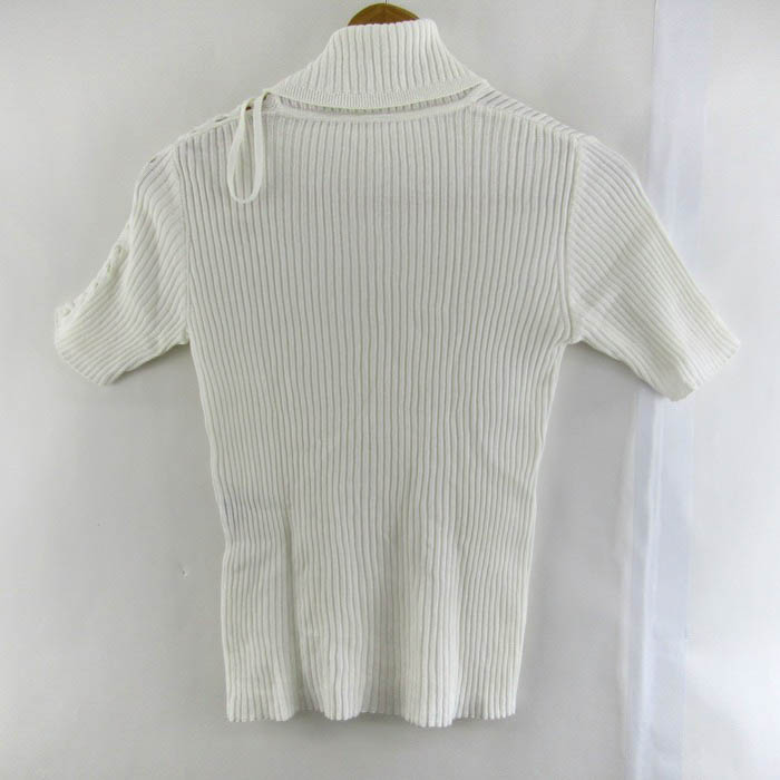 ヒロココシノ半袖セーターサイズ40 カシミア100%