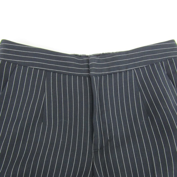 バンヤードストーム BARNYARDSTORM ストライプイージーパンツ 裾リブ ストレッチ 綺麗目なのに楽チン 田丸麻紀 東原亜希 oggi VERY  BARNYARDSTORMストライプ パンツ バンヤードストーム ストライプ