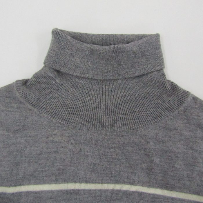 アイシービー 長袖ニットワンピース タートルネック トップス  