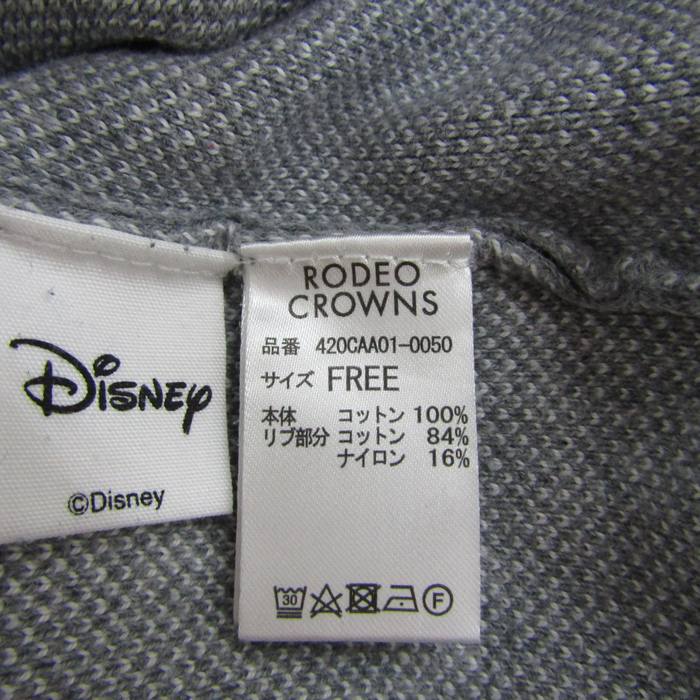ロデオクラウンズ ニット トップス 長袖セーター ミッキーマウス