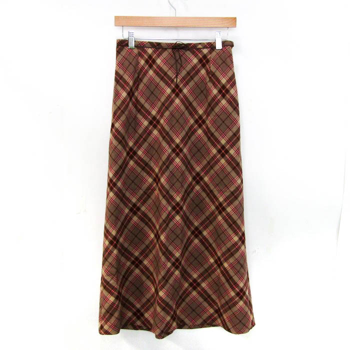 クリスチャンディオール シルク混 セットアップ スカート ツイード  