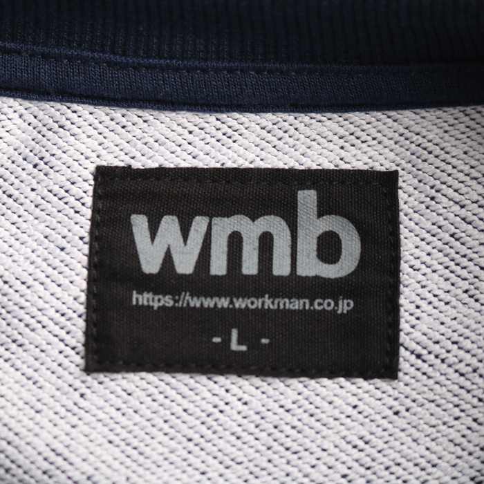 ワークマン スウェット トレーナー トップス ジップポケット wmb